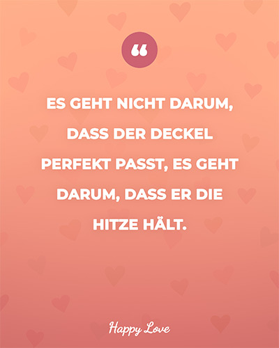 Der Deckel muss die Hitze halten!