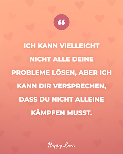 Du musst nicht alleine kämpfen!